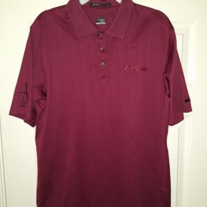 Nike Tiger Woods Collection Fit Dry Golf Shirt Men's sz Medium